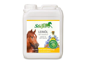 Stiefel koudgeperste lijnzaadolie 5ltr